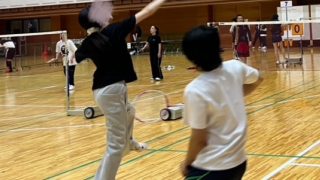 スポーツレクリエーション大会～バドミントン編～（Dチーム）