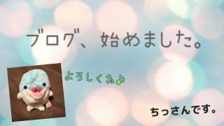2026年後期SKKブログはじめます！（ちっさん）